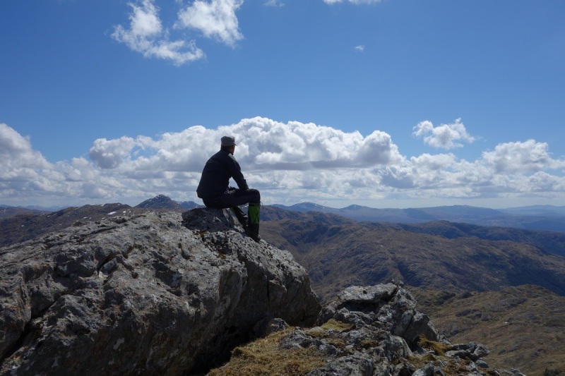 Meall Mor, on the ridge between Cona Glen and Glen Scaddle
